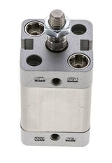 ISO 21287 Compact Double Acting Cylinder 20-20mm - Magnetic - Male Rod