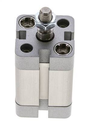 ISO 21287 Compact Double Acting Cylinder 20-20mm - Magnetic - Male Rod