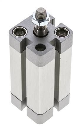 ISO 21287 Compact Double Acting Cylinder 20-40mm - Magnetic - Male Rod