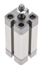 ISO 21287 Compact Double Acting Cylinder 20-40mm - Magnetic - Male Rod