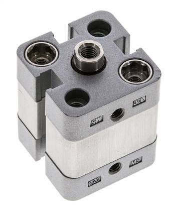 ISO 21287 Compact Double Acting Cylinder 20-5mm - Magnetic