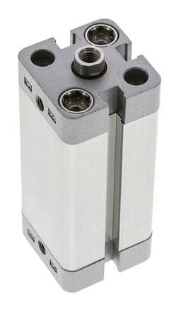 ISO 21287 Compact Double Acting Cylinder 20-50mm - Magnetic
