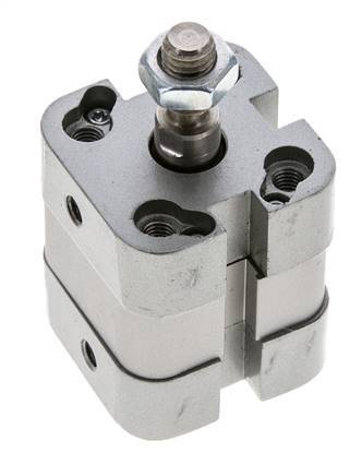 ISO 21287 Compact Double Acting Cylinder 20-5mm - Magnetic - Male Rod
