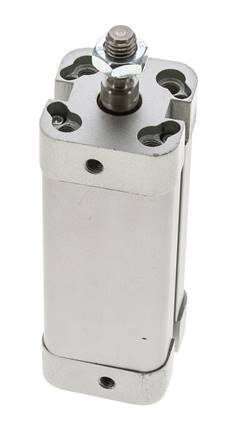 ISO 21287 Compact Double Acting Cylinder 20-60mm - Magnetic - Male Rod