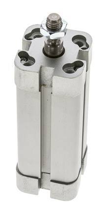 ISO 21287 Compact Double Acting Cylinder 20-60mm - Magnetic - Male Rod