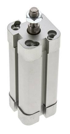 ISO 21287 Compact Double Acting Cylinder 20-60mm - Magnetic - Male Rod