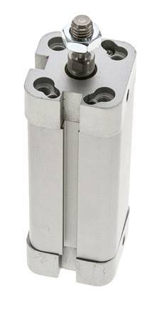 ISO 21287 Compact Double Acting Cylinder 20-60mm - Magnetic - Male Rod