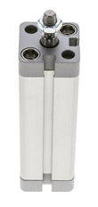 ISO 21287 Compact Double Acting Cylinder 20-80mm - Magnetic - Male Rod
