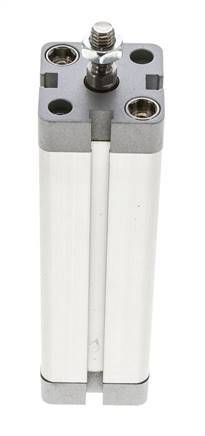 ISO 21287 Compact Double Acting Cylinder 25-100mm - Magnetic - Male Rod