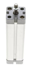 ISO 21287 Compact Double Acting Cylinder 25-100mm - Magnetic - Male Rod