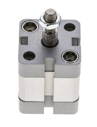 ISO 21287 Compact Double Acting Cylinder 25-10mm - Magnetic - Male Rod