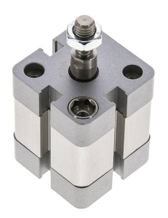 ISO 21287 Compact Double Acting Cylinder 25-10mm - Magnetic - Male Rod