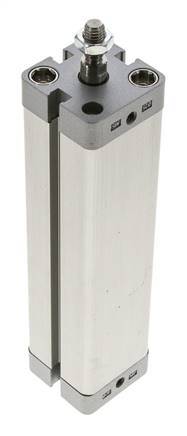 ISO 21287 Compact Double Acting Cylinder 25-125mm - Magnetic - Male Rod