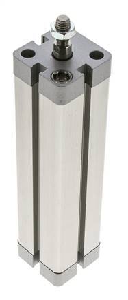 ISO 21287 Compact Double Acting Cylinder 25-125mm - Magnetic - Male Rod