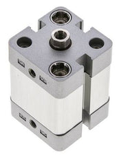 ISO 21287 Compact Double Acting Cylinder 25-15mm - Magnetic