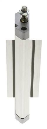 ISO 21287 Compact Double Acting Cylinder 25-150mm - Magnetic - Male Rod