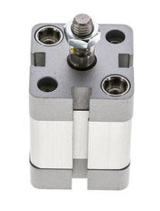 ISO 21287 Compact Double Acting Cylinder 25-15mm - Magnetic - Male Rod
