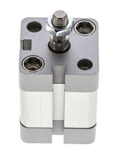 ISO 21287 Compact Double Acting Cylinder 25-15mm - Magnetic - Male Rod