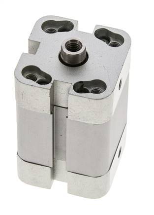 ISO 21287 Compact Double Acting Cylinder 25-20mm - Magnetic