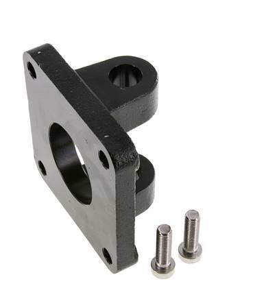 Clevis Female 100 mm ISO 15552 ISO 21287 Burnished steel
