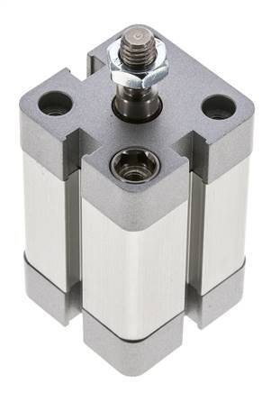 ISO 21287 Compact Double Acting Cylinder 25-25mm - Magnetic - Male Rod