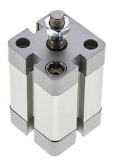 ISO 21287 Compact Double Acting Cylinder 25-25mm - Magnetic - Male Rod