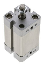 ISO 21287 Compact Double Acting Cylinder 25-30mm - Magnetic - Male Rod