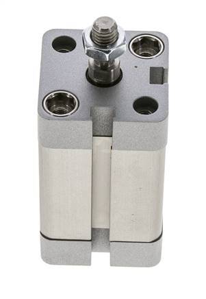 ISO 21287 Compact Double Acting Cylinder 25-30mm - Magnetic - Male Rod