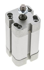 ISO 21287 Compact Double Acting Cylinder 25-37mm - Magnetic - Male Rod