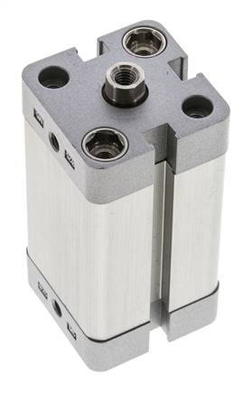 ISO 21287 Compact Double Acting Cylinder 25-40mm - Magnetic