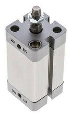 ISO 21287 Compact Double Acting Cylinder 25-40mm - Magnetic - Male Rod