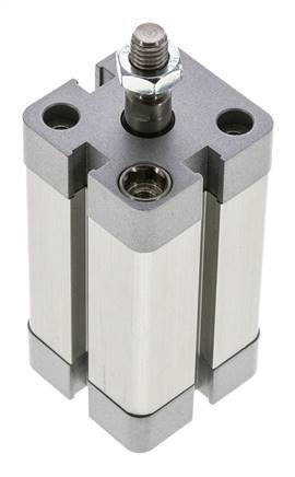 ISO 21287 Compact Double Acting Cylinder 25-40mm - Magnetic - Male Rod