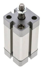 ISO 21287 Compact Double Acting Cylinder 25-40mm - Magnetic - Male Rod