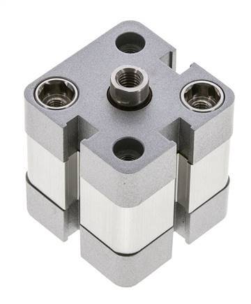 ISO 21287 Compact Double Acting Cylinder 25-5mm - Magnetic