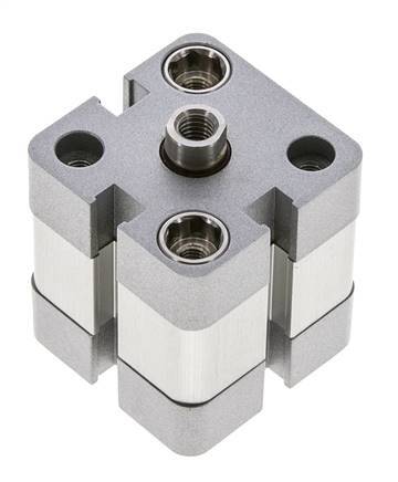 ISO 21287 Compact Double Acting Cylinder 25-5mm - Magnetic