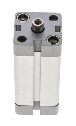ISO 21287 Compact Double Acting Cylinder 25-50mm - Magnetic