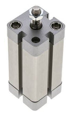 ISO 21287 Compact Double Acting Cylinder 25-50mm - Magnetic - Male Rod