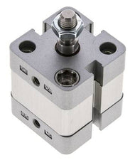 ISO 21287 Compact Double Acting Cylinder 25-5mm - Magnetic - Male Rod