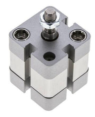 ISO 21287 Compact Double Acting Cylinder 25-5mm - Magnetic - Male Rod