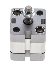 ISO 21287 Compact Double Acting Cylinder 25-5mm - Magnetic - Male Rod