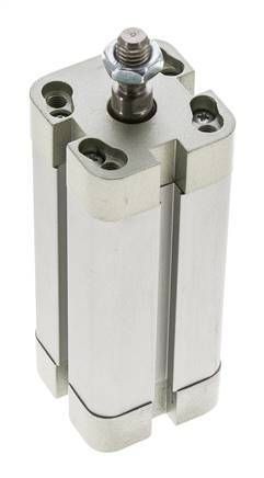 ISO 21287 Compact Double Acting Cylinder 25-60mm - Magnetic - Male Rod