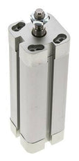 ISO 21287 Compact Double Acting Cylinder 25-80mm - Magnetic - Male Rod