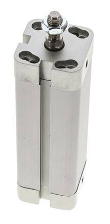 ISO 21287 Compact Double Acting Cylinder 25-80mm - Magnetic - Male Rod