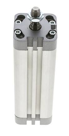 ISO 21287 Compact Double Acting Cylinder 32-100mm - Magnetic - Male Rod