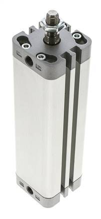 ISO 21287 Compact Double Acting Cylinder 32-125mm - Magnetic - Male Rod