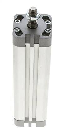 ISO 21287 Compact Double Acting Cylinder 32-125mm - Magnetic - Male Rod