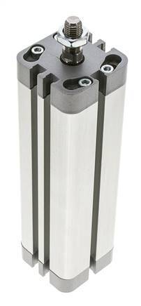 ISO 21287 Compact Double Acting Cylinder 32-125mm - Magnetic - Male Rod