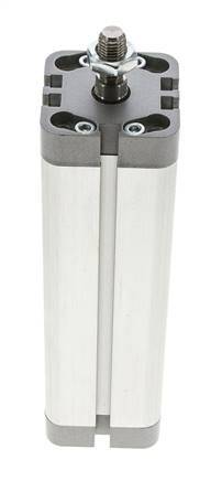 ISO 21287 Compact Double Acting Cylinder 32-125mm - Magnetic - Male Rod
