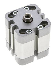 ISO 21287 Compact Double Acting Cylinder 32-15mm - Magnetic