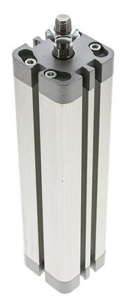 ISO 21287 Compact Double Acting Cylinder 32-150mm - Magnetic - Male Rod